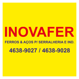 Inovafer - Ferros & Aços p/ Serralheria e Ind.